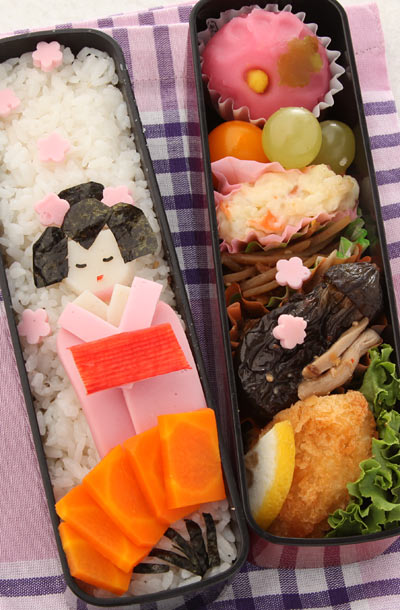 着せ替え弁当–舞妓さん