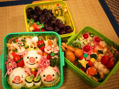 こうママさんの投稿お弁当–Special guest’s work