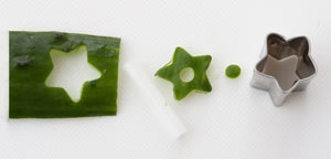 みかん　野菜　飾り切り