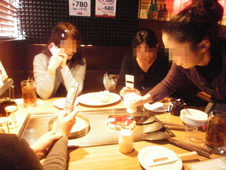 お好み焼きで女子会！