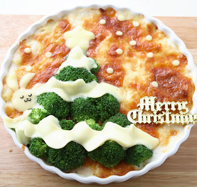 クリスマスのグラタン