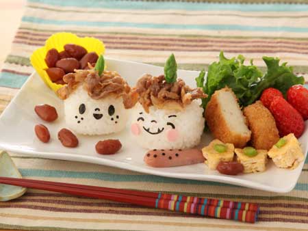 節分ランチ–おにぎり1000本ノック