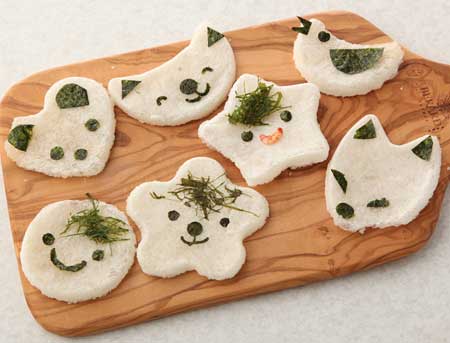 動物せんべいを作ってみる！