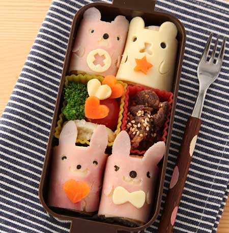 どうぶつまきまき弁当