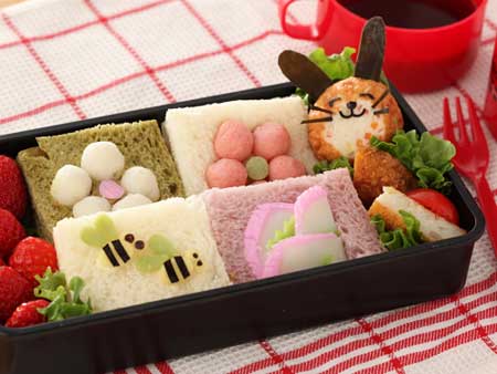 春の花畑弁当