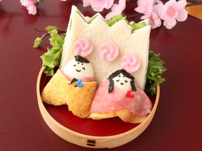 ひな祭りのパーティプレート – 今週の特集