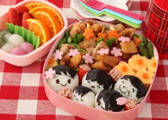 お花見弁当–おにぎり1000本ノック#