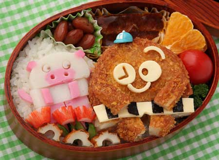 はじめまして！トンピーと、ふら吉のお弁当