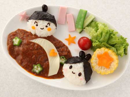 七夕カレーランチ