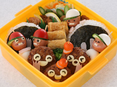 運動会の大玉ころがし弁当