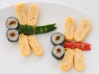 季節のお子さまランチ 秋のスケッチ