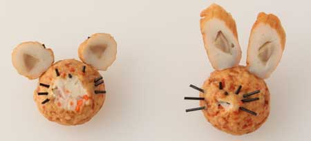 シチューもかわいく! 飾り切り 練り物