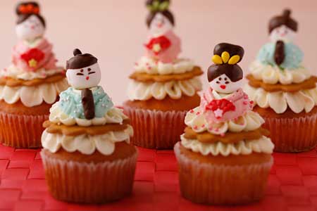 カップケーキ　de　ひな祭り