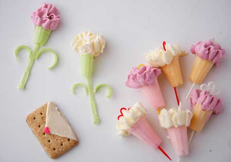 お菓子のカーネーション