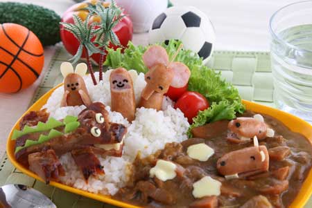 カレーライスがZOOに変身！！