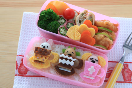 コーヒーカップからこんにちは弁当