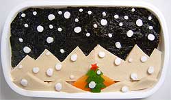 サンタの森の目印弁当