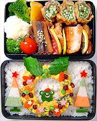クリスマスリース1　弁当