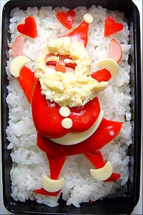 ラブラブ・サンタ弁当