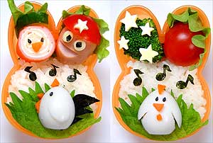 ニワトリ弁当
