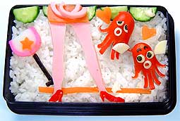 たこちゃんずのひな祭り弁当③