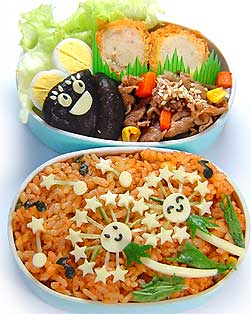 アフロなたんぽぽ弁当