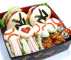 野球観戦弁当②