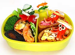 カッパも夏休み弁当