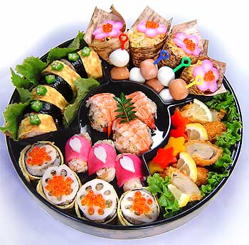 運動会のおすし弁当