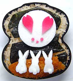 うさぎの兄弟弁当