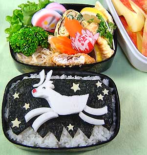 白いトナカイ弁当