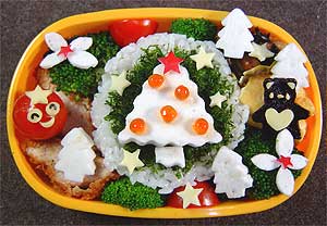 クリスマスツリー弁当