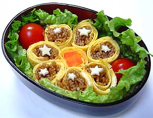 焼きそば巻きずし – 焼そばのごっちんそばプロテクト実験-③