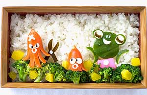 黄色い薔薇咲いたの　弁当
