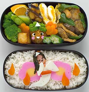 お化け弁当