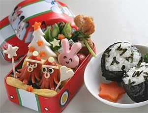 クリスマスのお買い物にGO！弁当