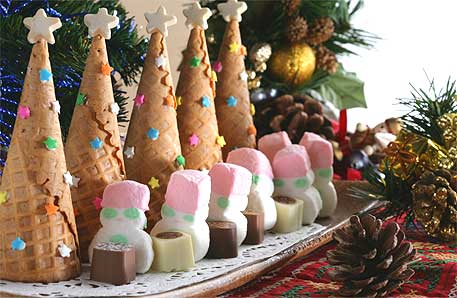 雪だるま　クリスマスプレゼント納品急ぐ！