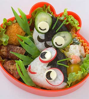 なかよしカマキリ弁当