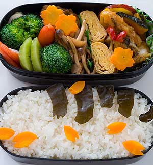 はじめてのお花見弁当