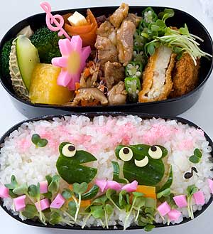 桜だぁ～　弁当