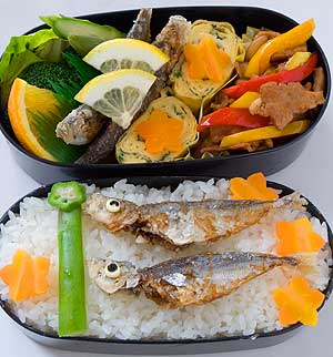 こ、鯉のぼり？弁当