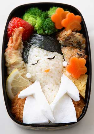 着せ替え弁当③　(白いブラウス)