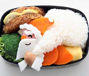 そろそろ出発サンタさん弁当