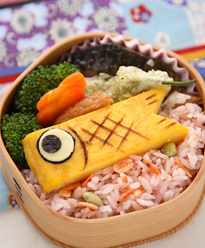 ゴールド鯉のぼり弁当