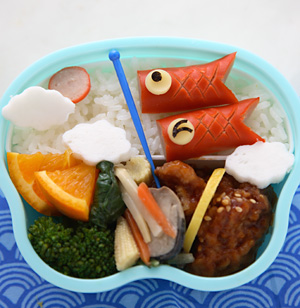 レッド鯉のぼり弁当