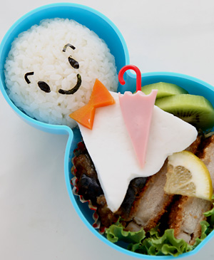 てるてる坊主弁当