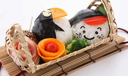おされ気味？弁当