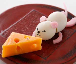 チーズにダイブ！！