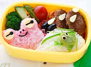 雨なの？うふ♪弁当