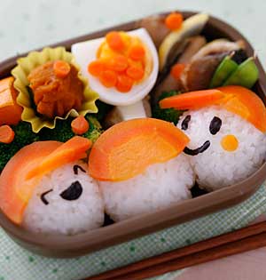 運動会－玉いれ競争弁当